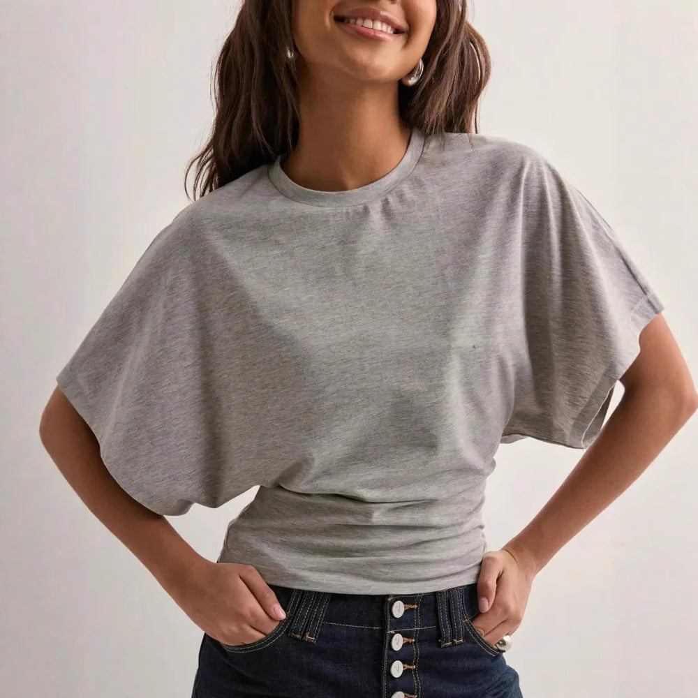 Round Neck Short Sleeve T-Shirt