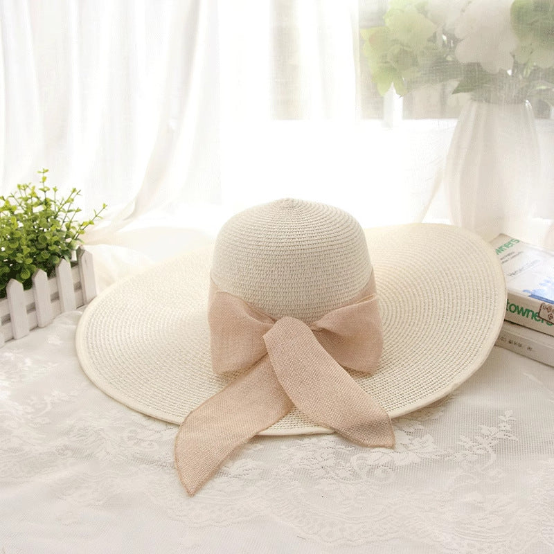 Large-brim sun hat