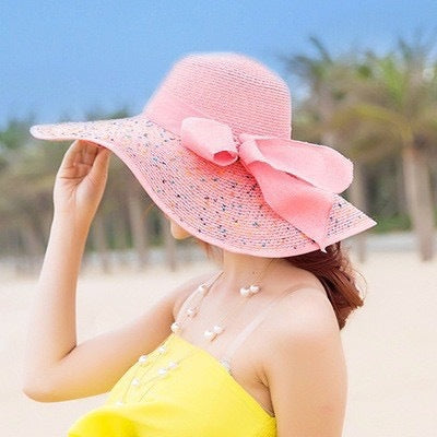 Large-brim sun hat