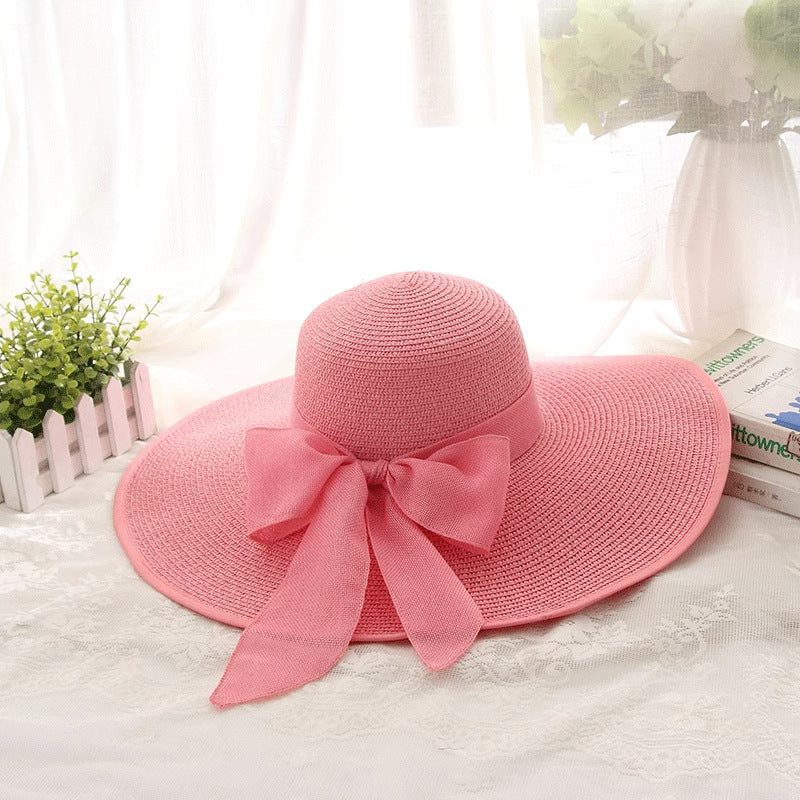Large-brim sun hat
