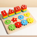 Geometric Matching Montessori Educational