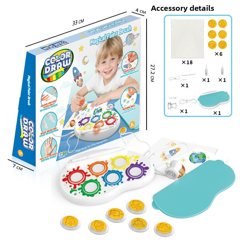 Children's paintbrush toy