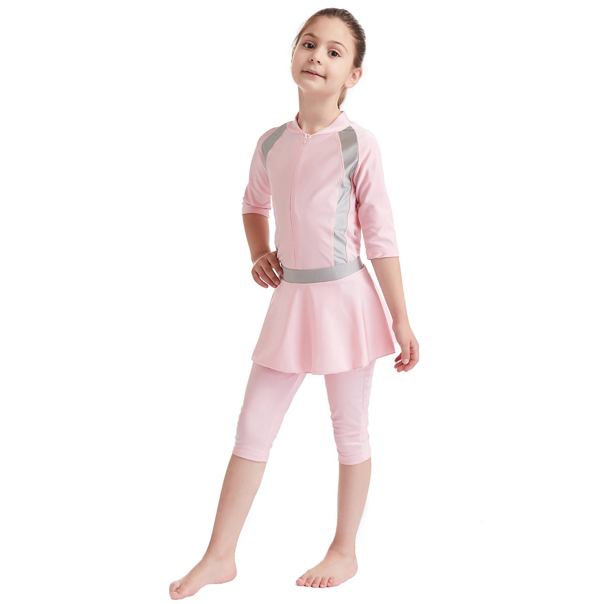 Girls' swimming suit set of three pieces