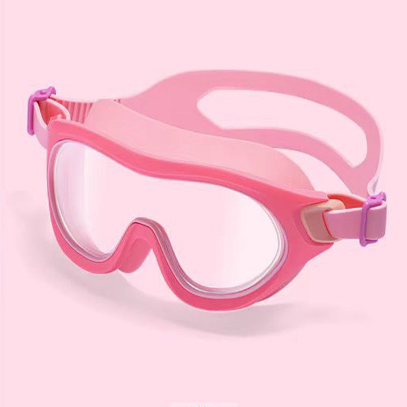 Children's Anti-Fog Swimming Goggles with Cartoon Designs