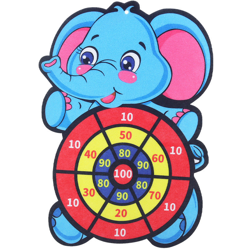Elephant Sticky Ball Dart Board