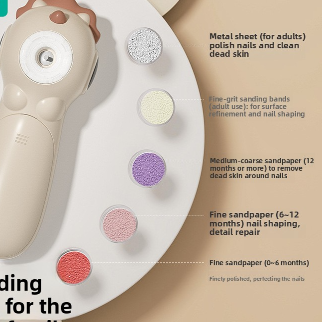 Gentle Dino Nail Buffer