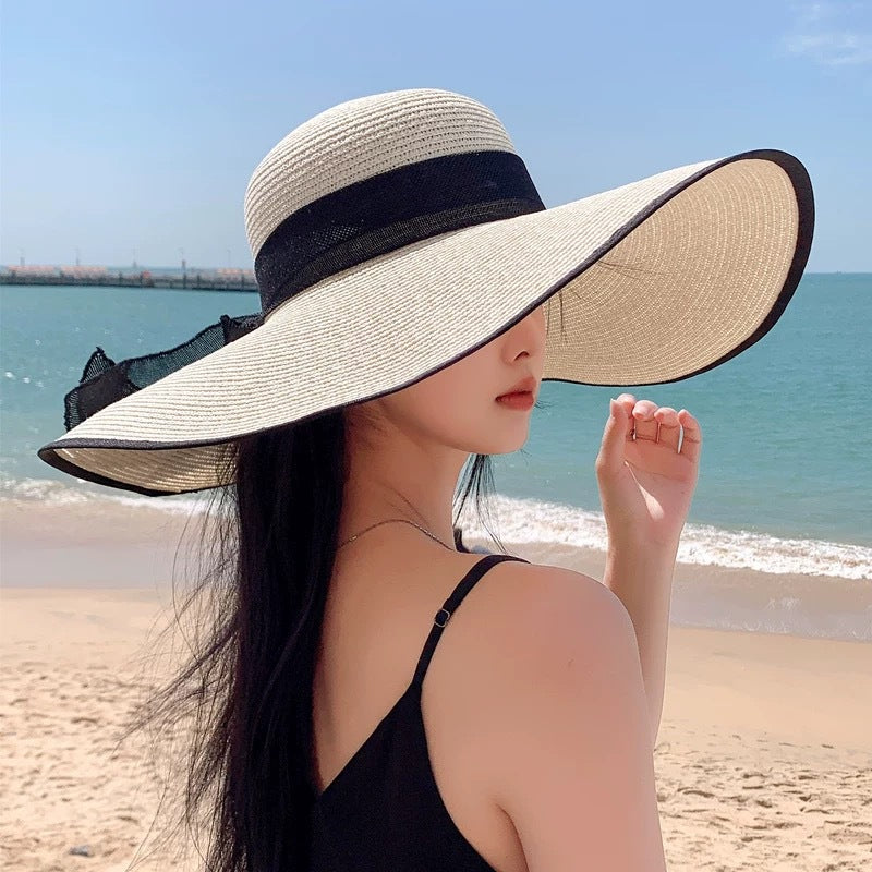 Large-brim sun hat