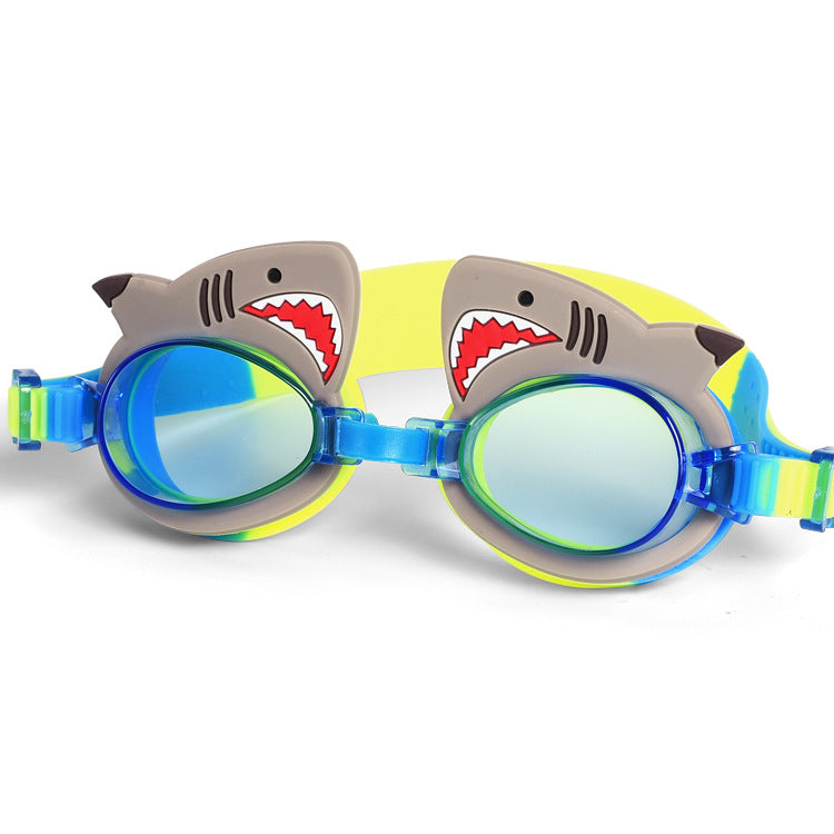 Children's Anti-Fog Swimming Goggles with Cartoon Designs