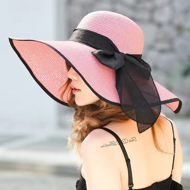 Large-brim sun hat