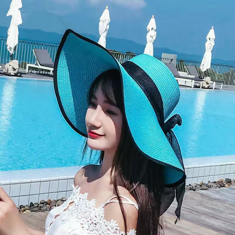 Large-brim sun hat