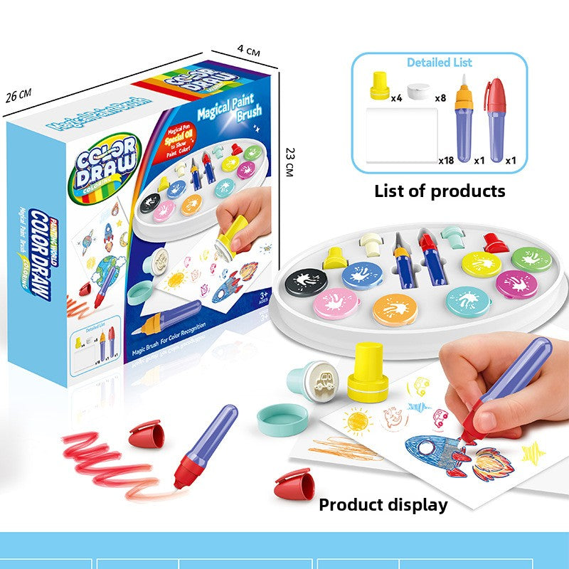 Children's paintbrush toy