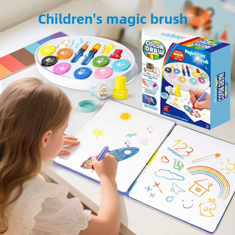 Children's paintbrush toy