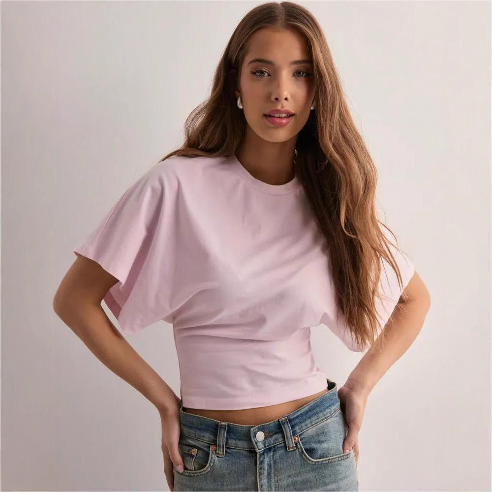 Round Neck Short Sleeve T-Shirt