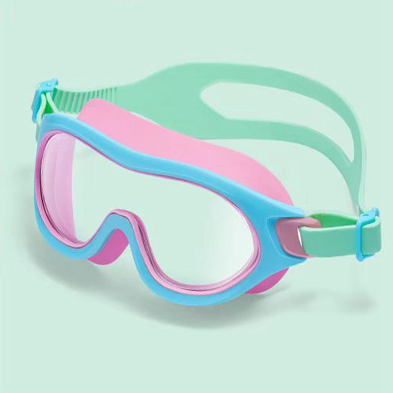 Children's Anti-Fog Swimming Goggles with Cartoon Designs