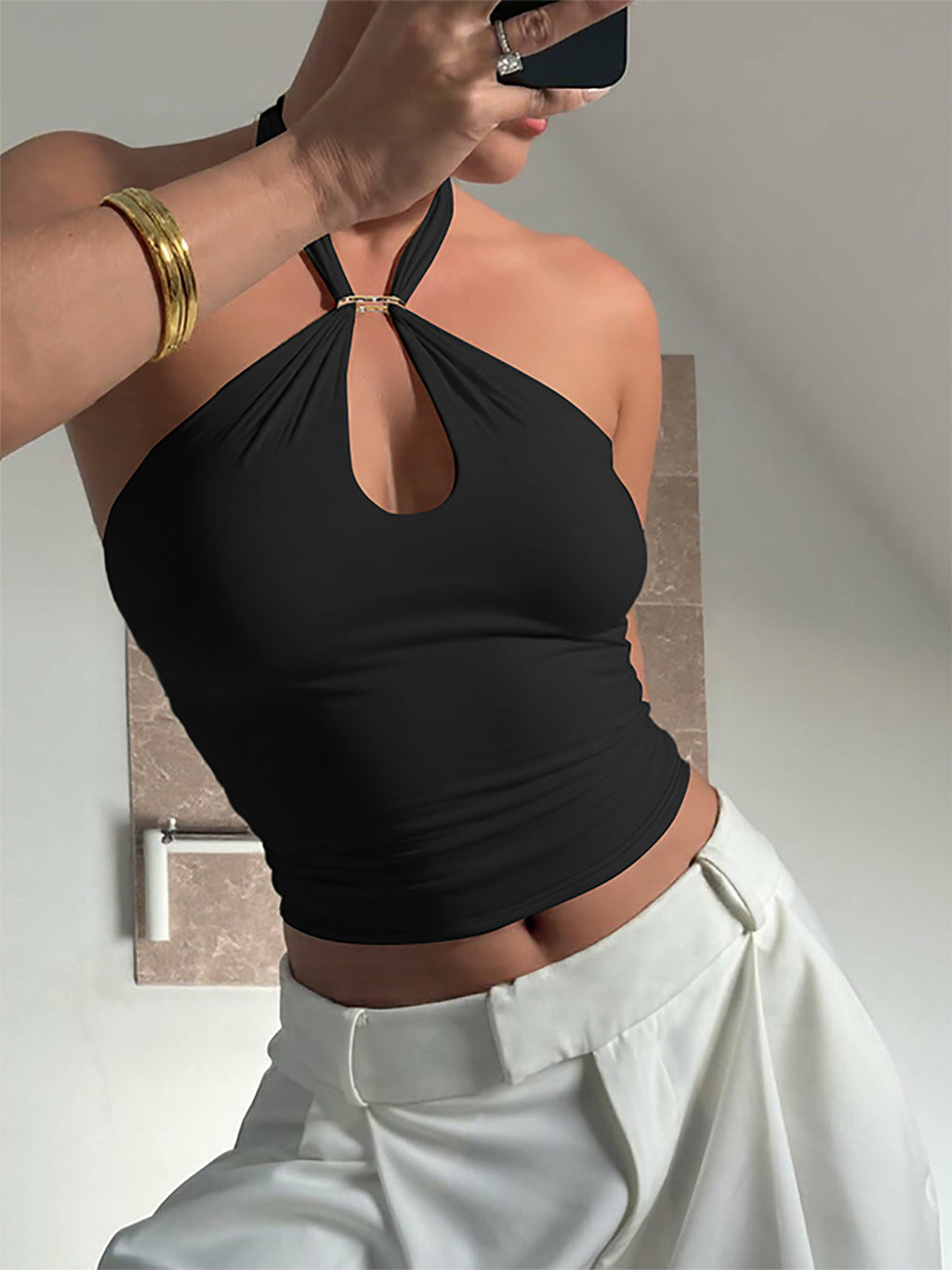 Women's Lace-Up Sleeveless
