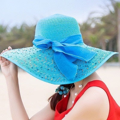 Large-brim sun hat