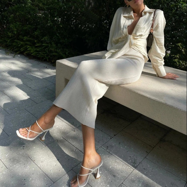 Square Toe and heel High Heels