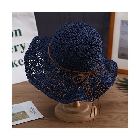 Wide Brim Straw Summer Hat