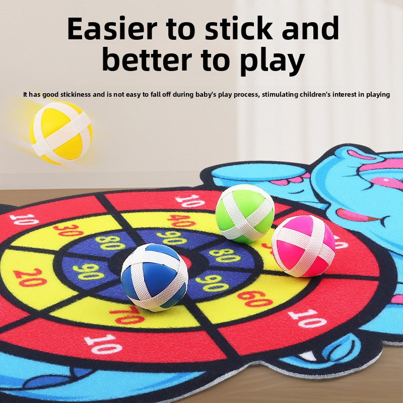 Elephant Sticky Ball Dart Board