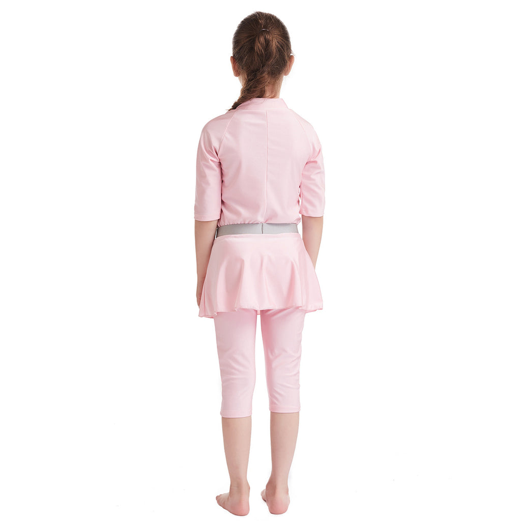 Girls' swimming suit set of three pieces