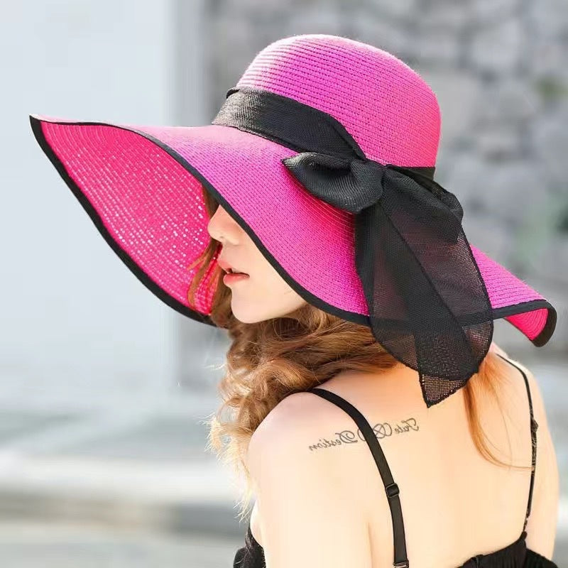 Large-brim sun hat