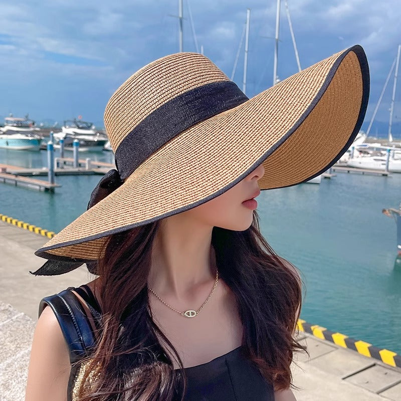 Large-brim sun hat