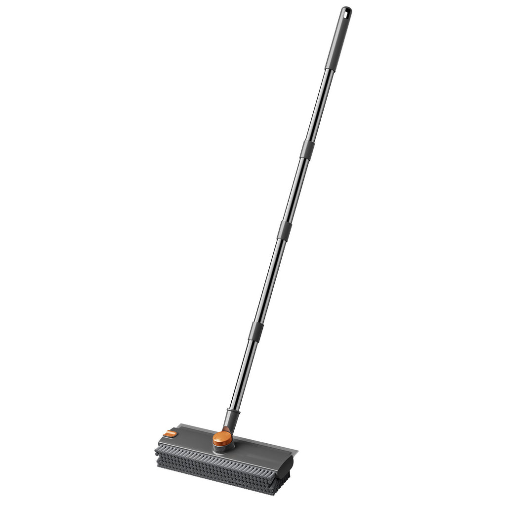 Hard Bristle Scrub Brush with squidgy