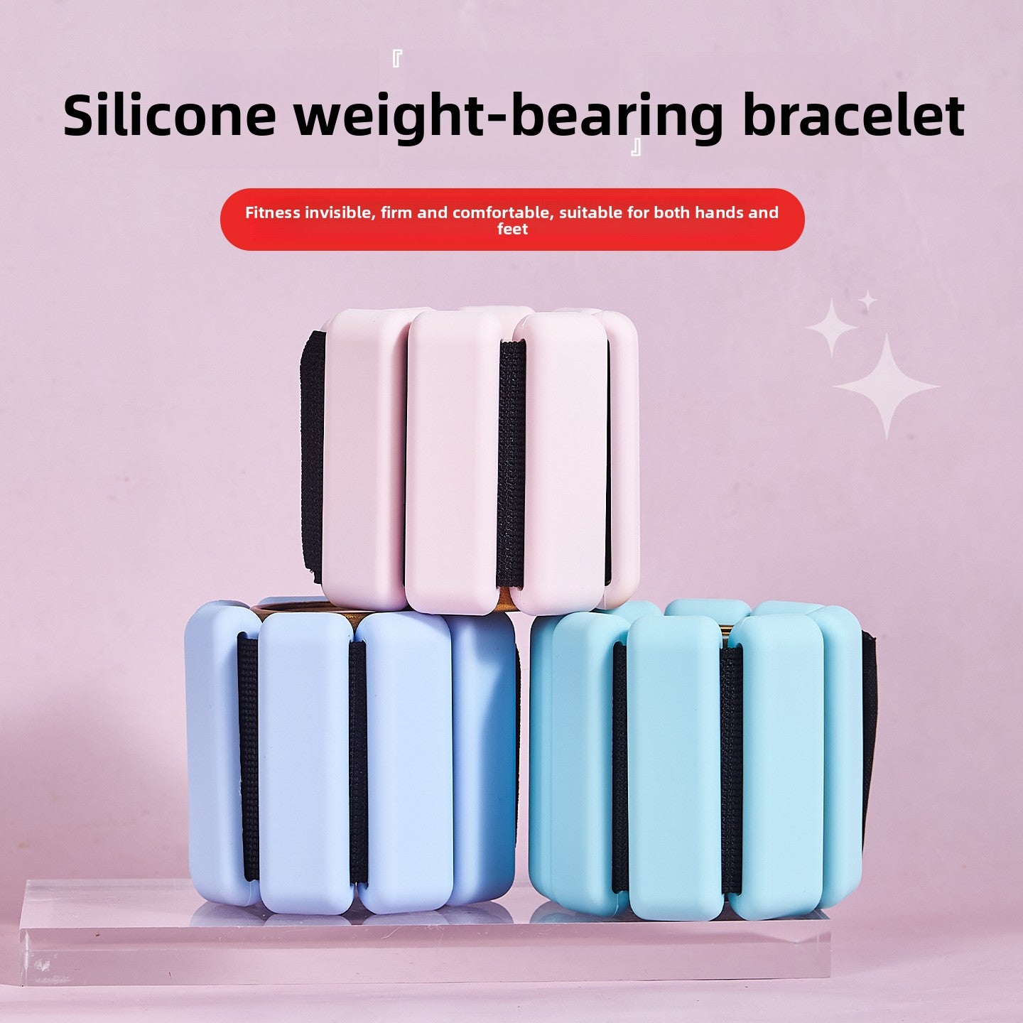 Silicone Weight Wristbands for Fitness Training