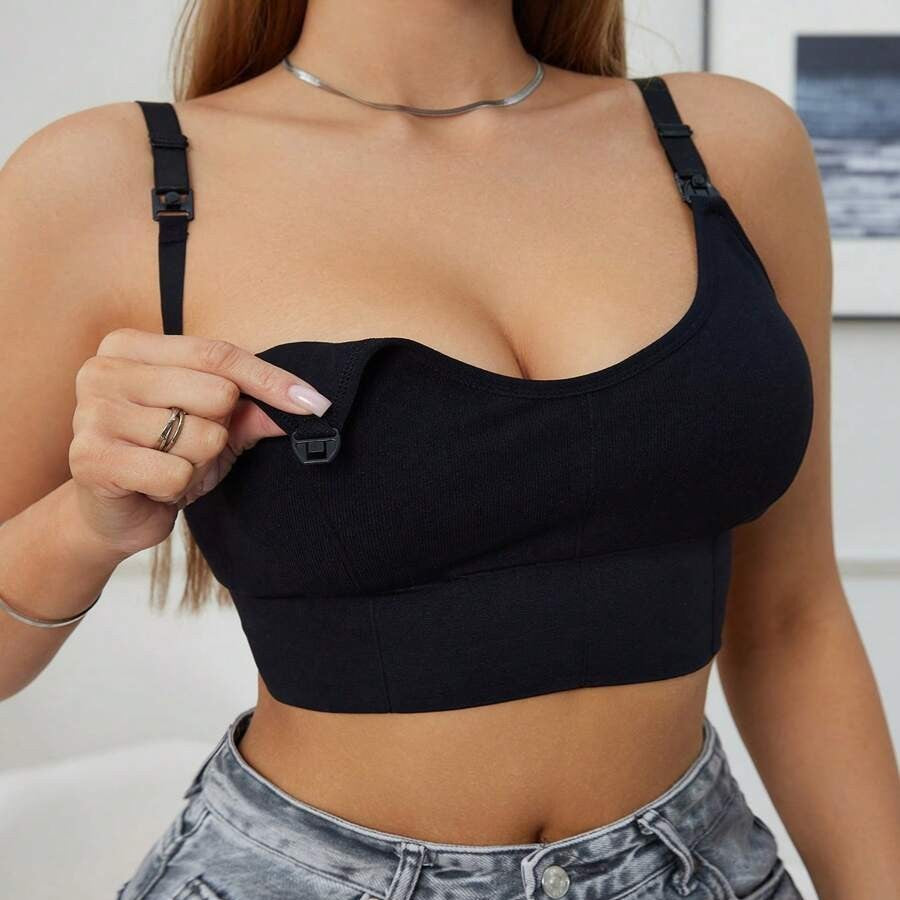 Wire free Nursing Bra