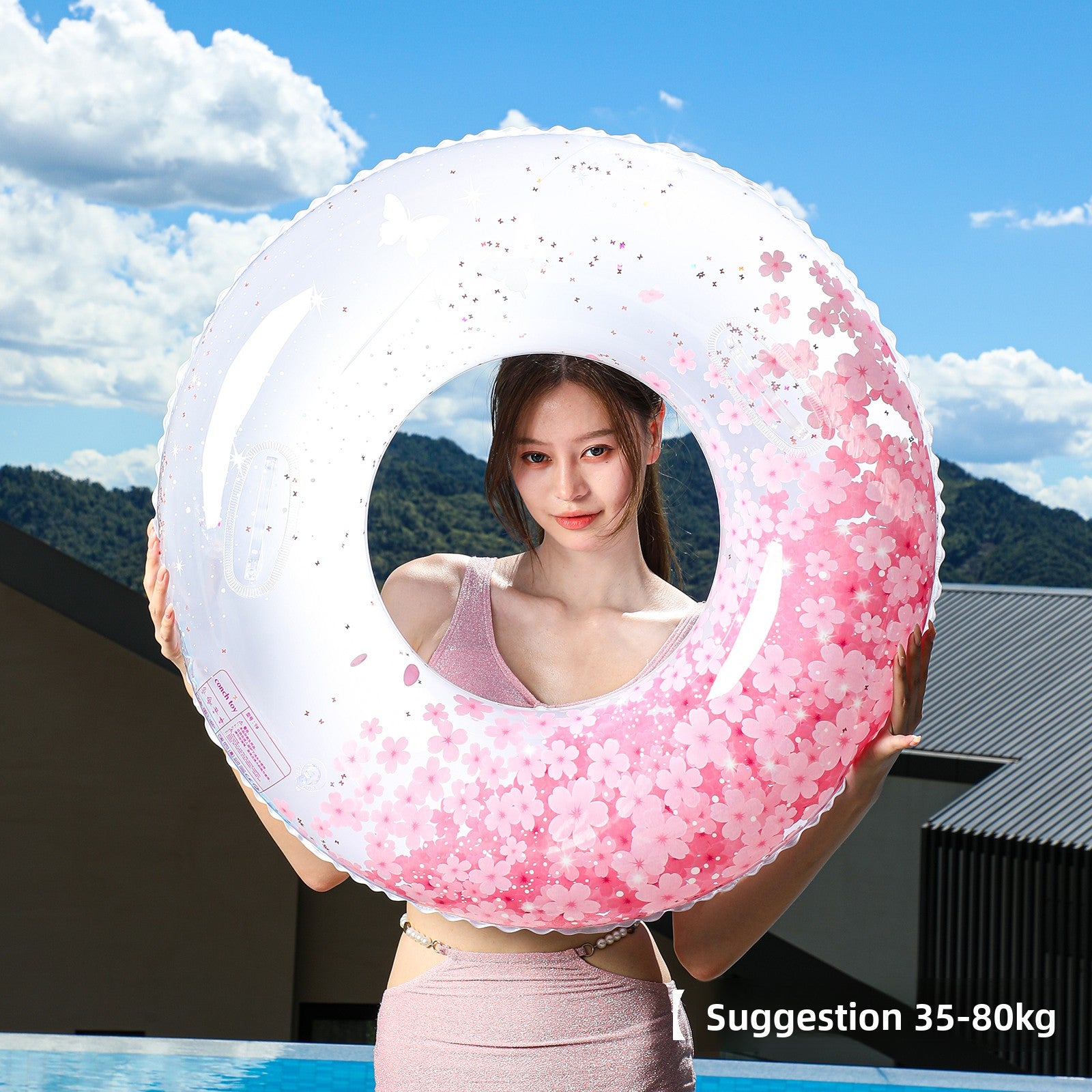 Minimalist-style swimming Floaty
