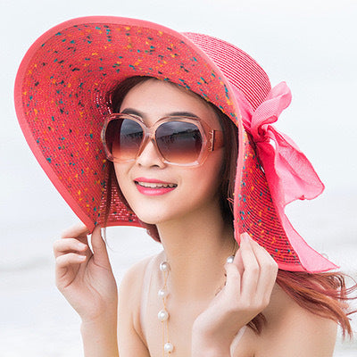 Large-brim sun hat