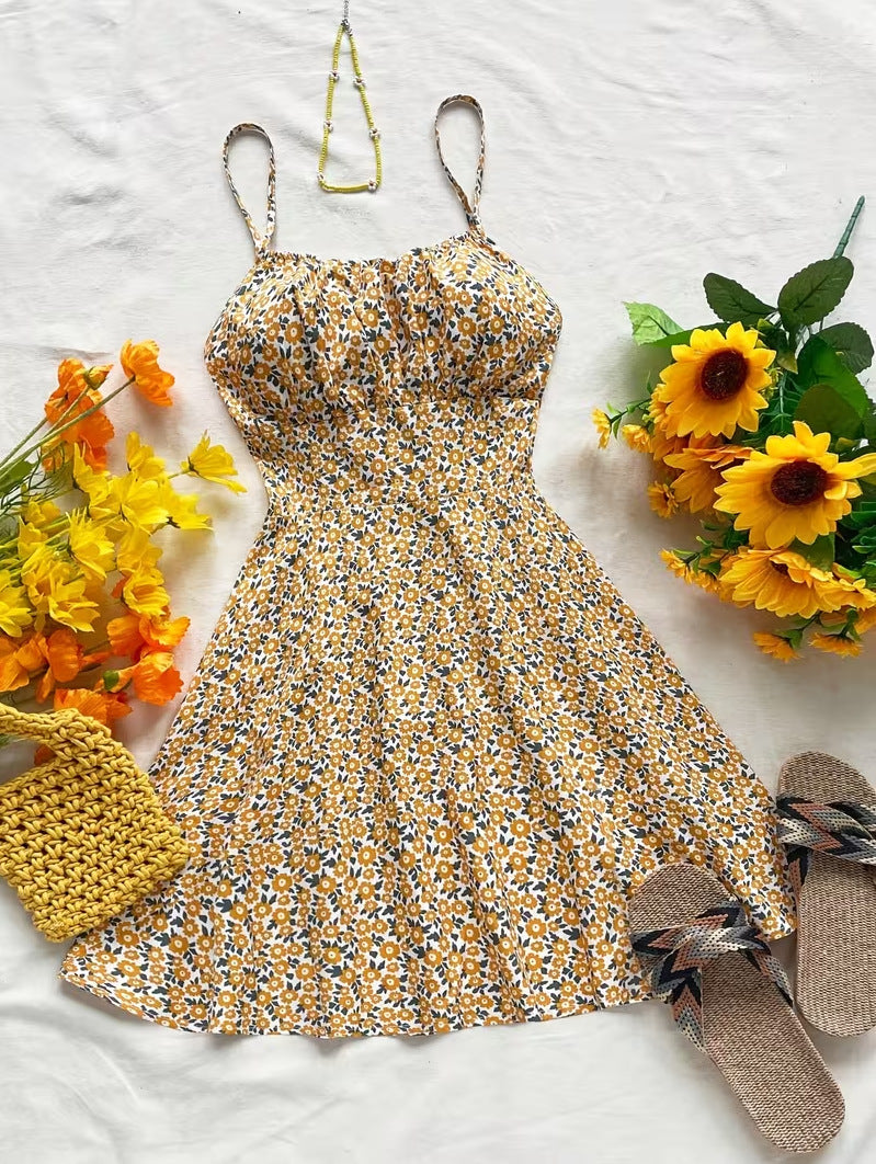 Summer Floral Mini Dress