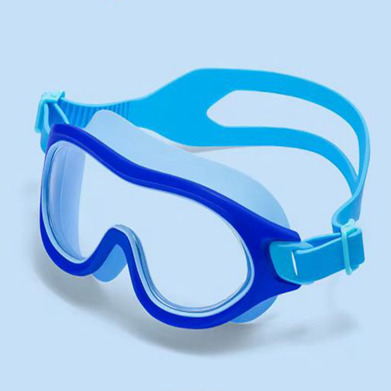 Children's Anti-Fog Swimming Goggles with Cartoon Designs