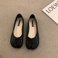 Women Flat Mule Split Toe Loafers