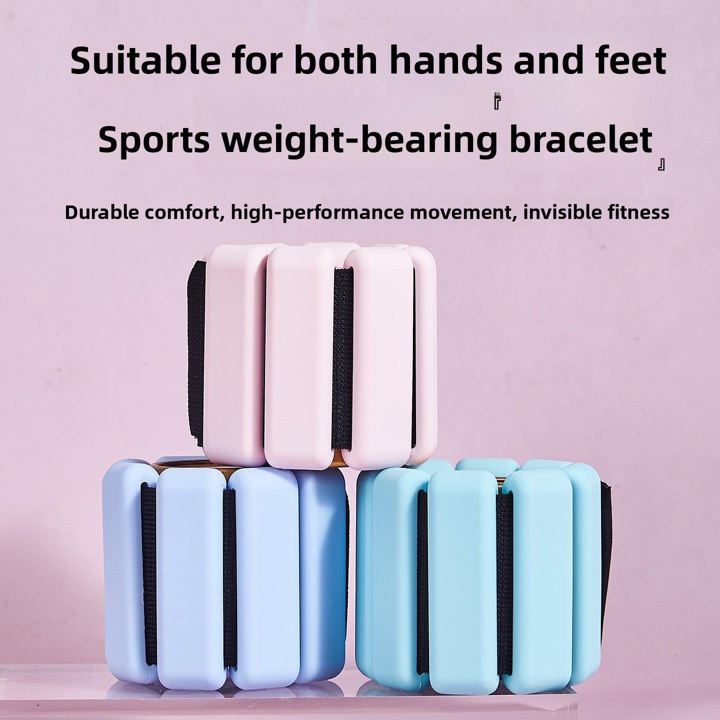 Silicone Weight Wristbands for Fitness Training
