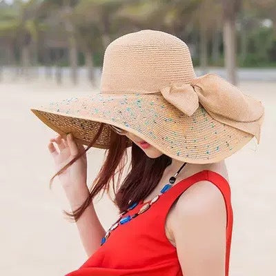 Large-brim sun hat
