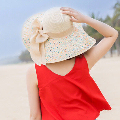 Large-brim sun hat