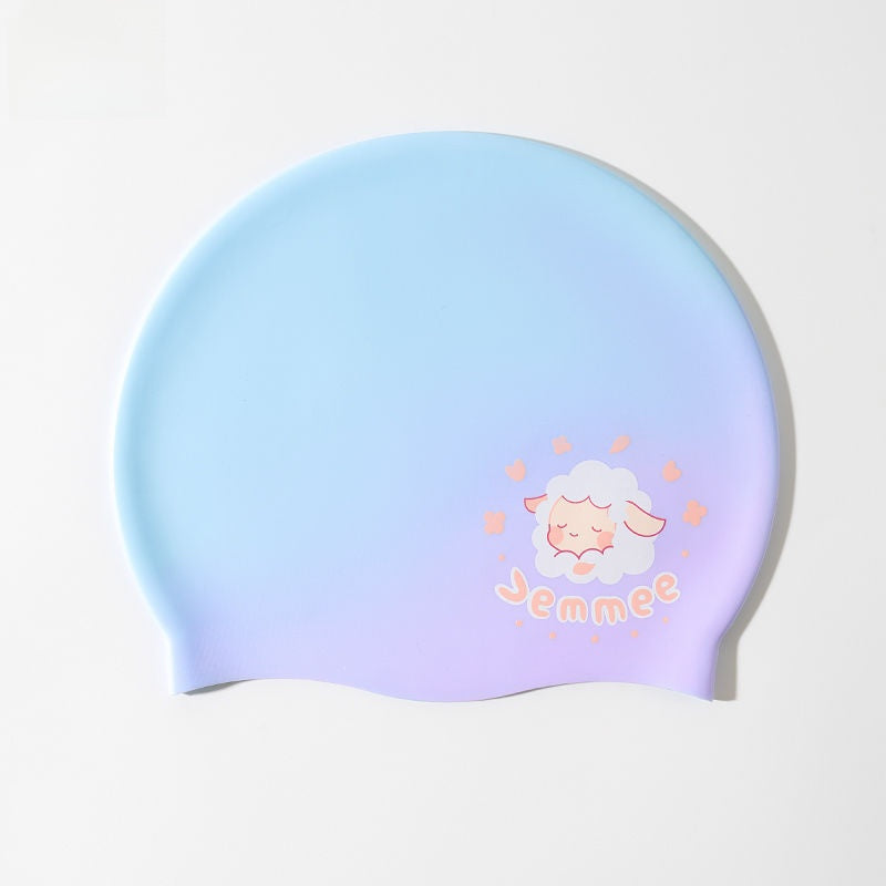 Kids Silicone Swimming Cap