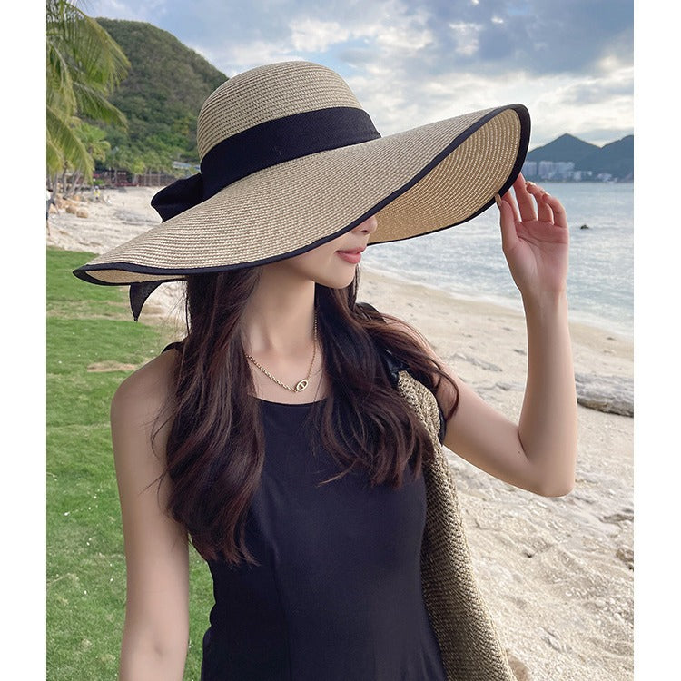 Large-brim sun hat