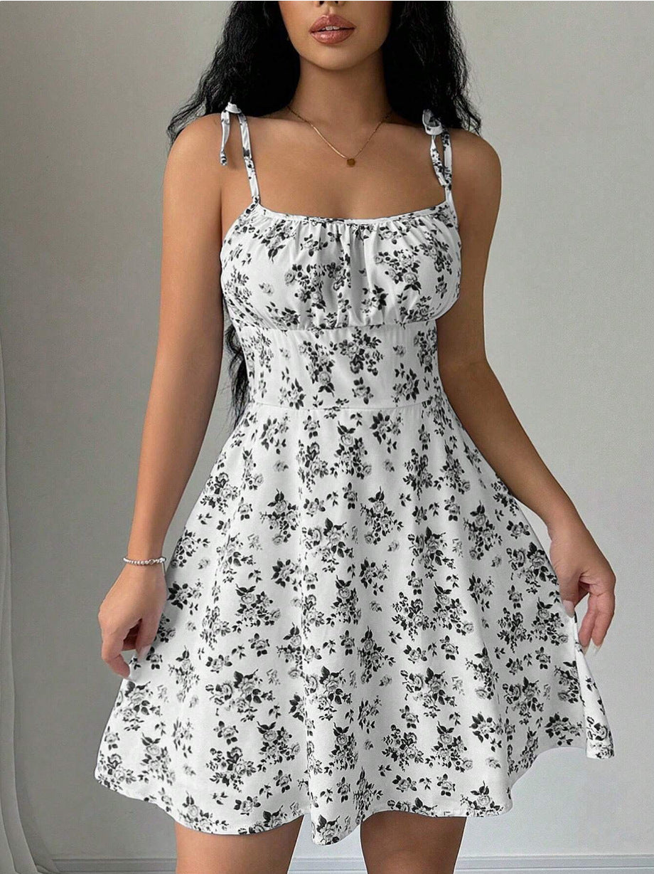 Summer Floral Mini Dress