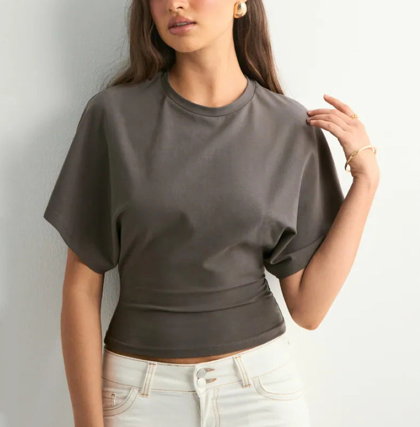 Round Neck Short Sleeve T-Shirt