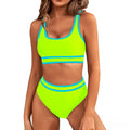 Simple Two-piece bikini women's swimming suit