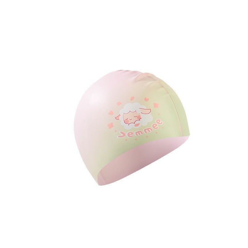 Kids Silicone Swimming Cap