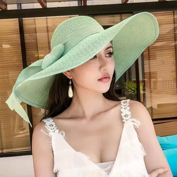 Large-brim sun hat