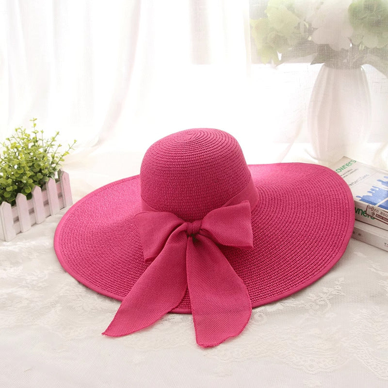 Large-brim sun hat