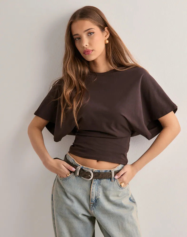 Round Neck Short Sleeve T-Shirt