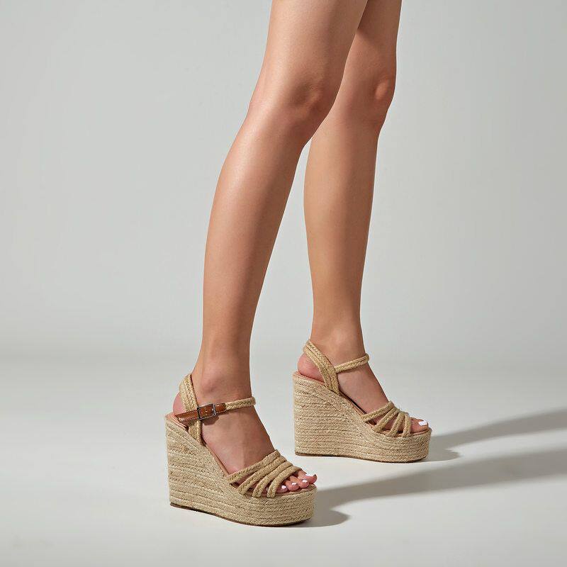 Woven Hemp Wedge