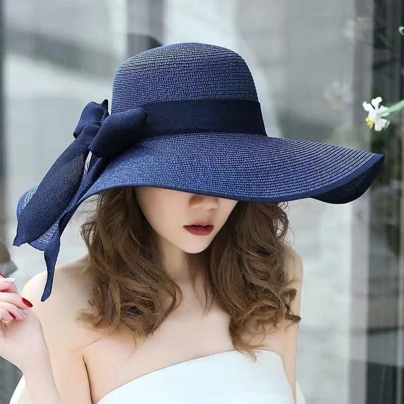 Large-brim sun hat