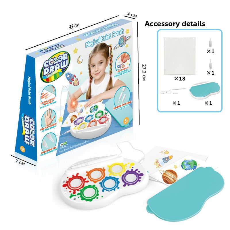 Children's paintbrush toy