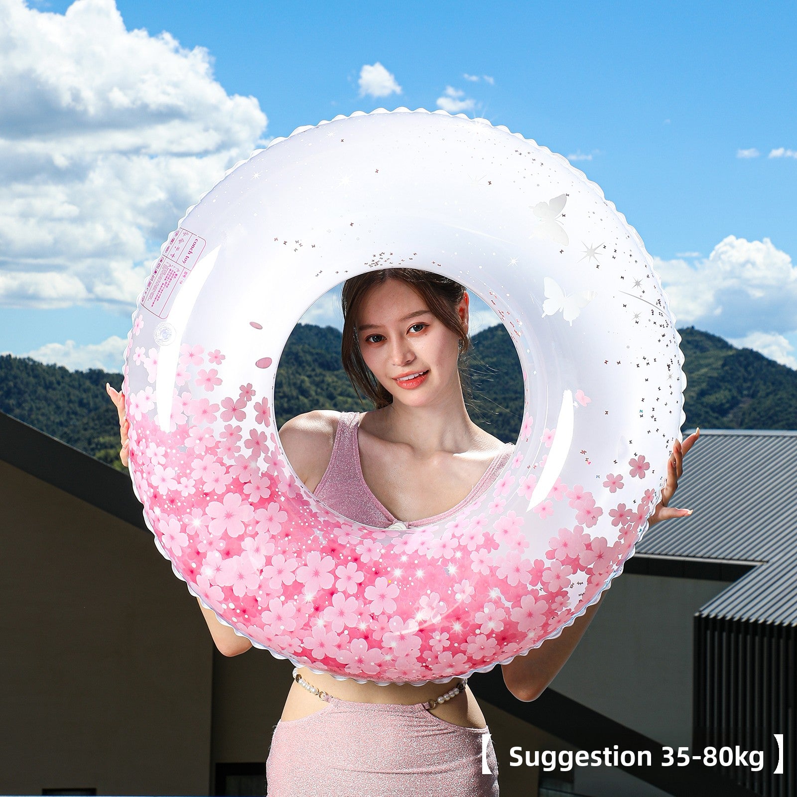 Minimalist-style swimming Floaty